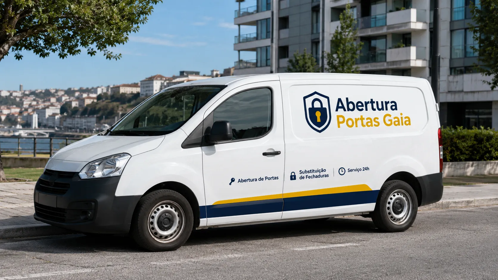 Carrinha de assistência Abertura Portas Gaia